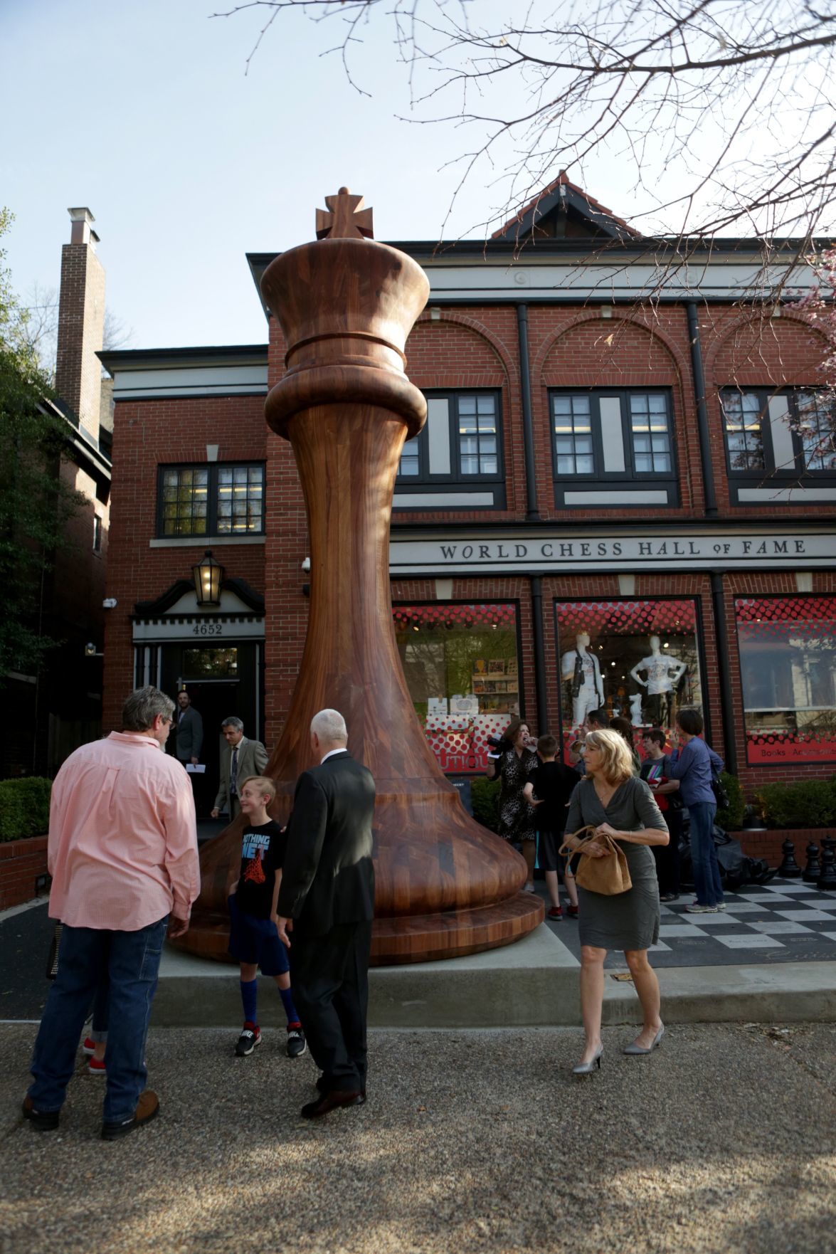 World's largest chess piece